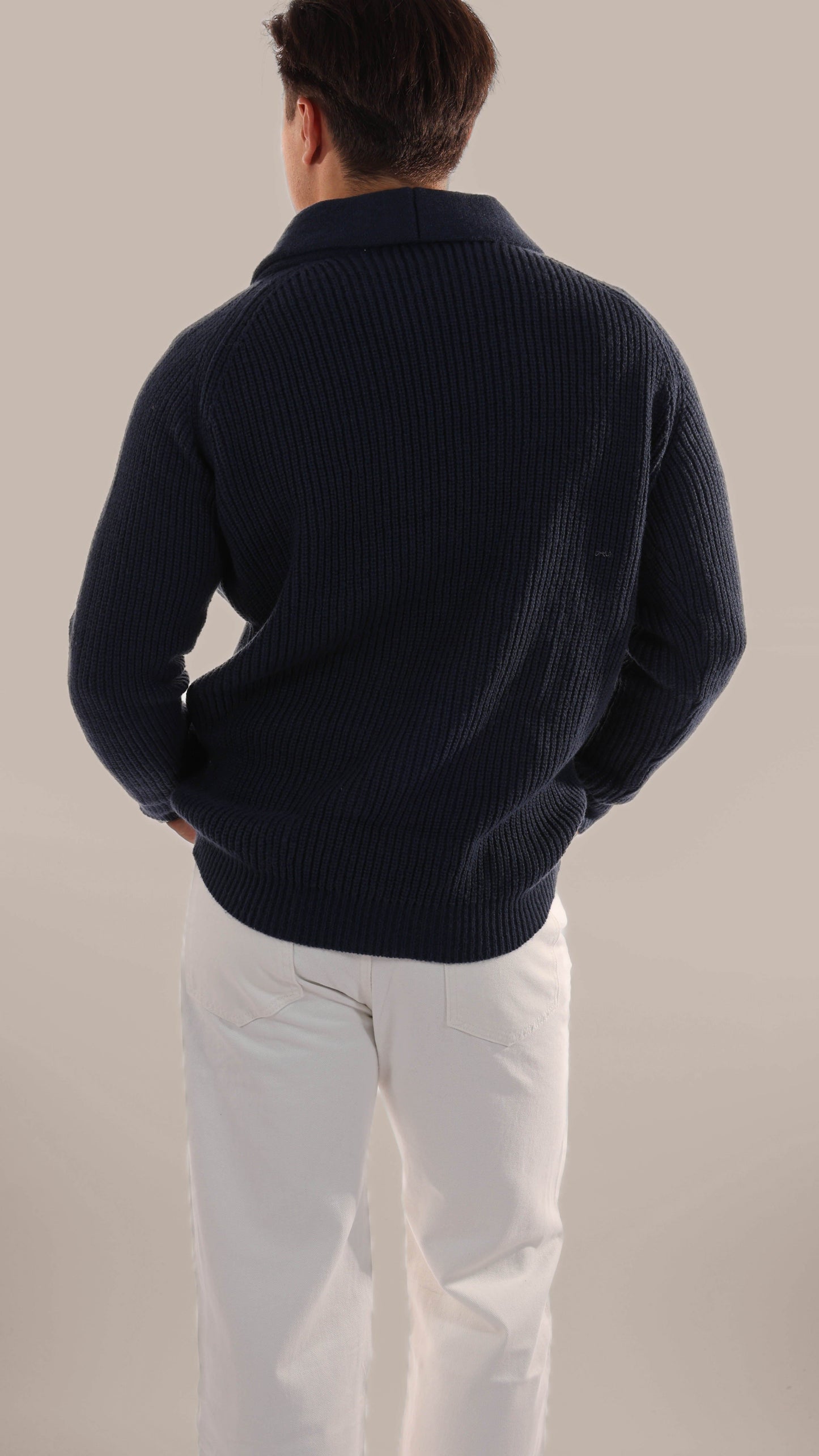 Classic Men's Thick Knit Cardigan