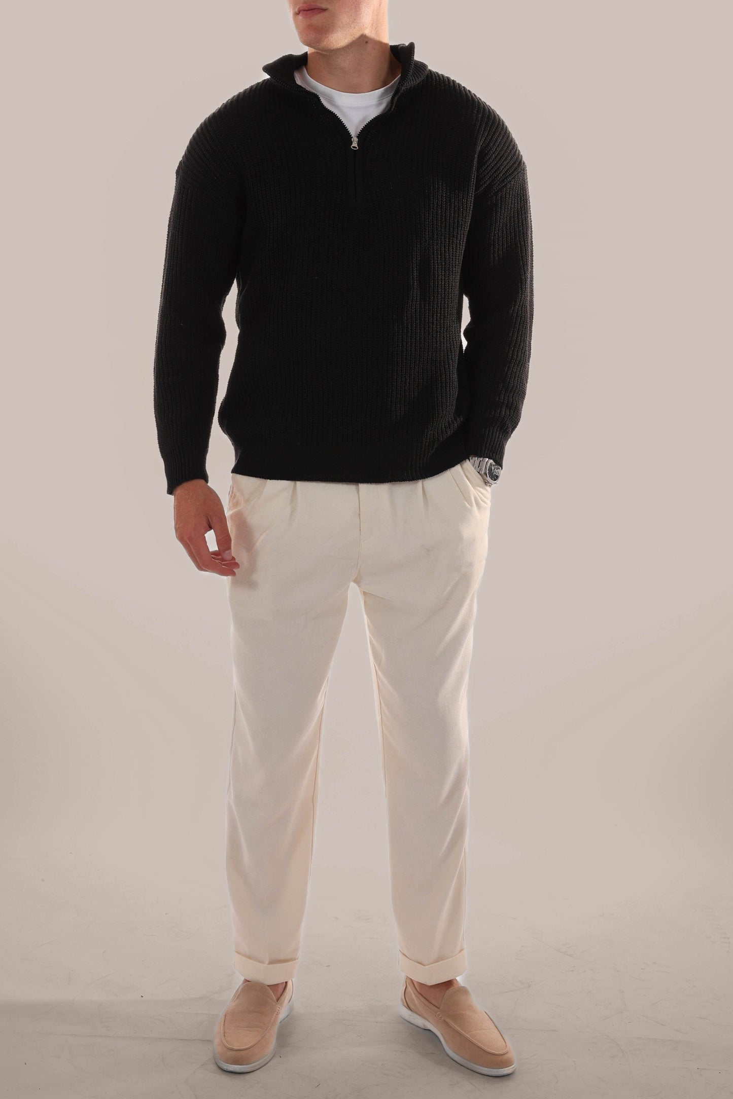 Men's Casual Crew Neck Sweater