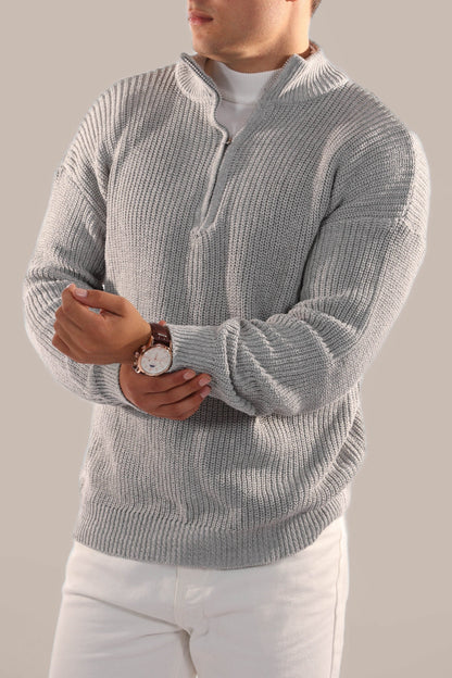 Men's Casual Crew Neck Sweater