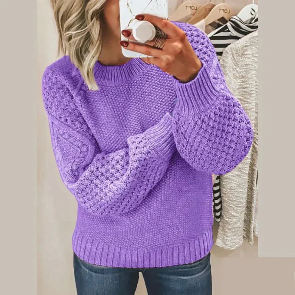 Soft Women's Classic Crew Neck Winter Sweater
