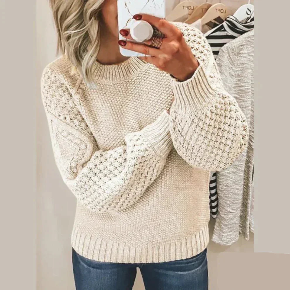 Soft Women's Classic Crew Neck Winter Sweater