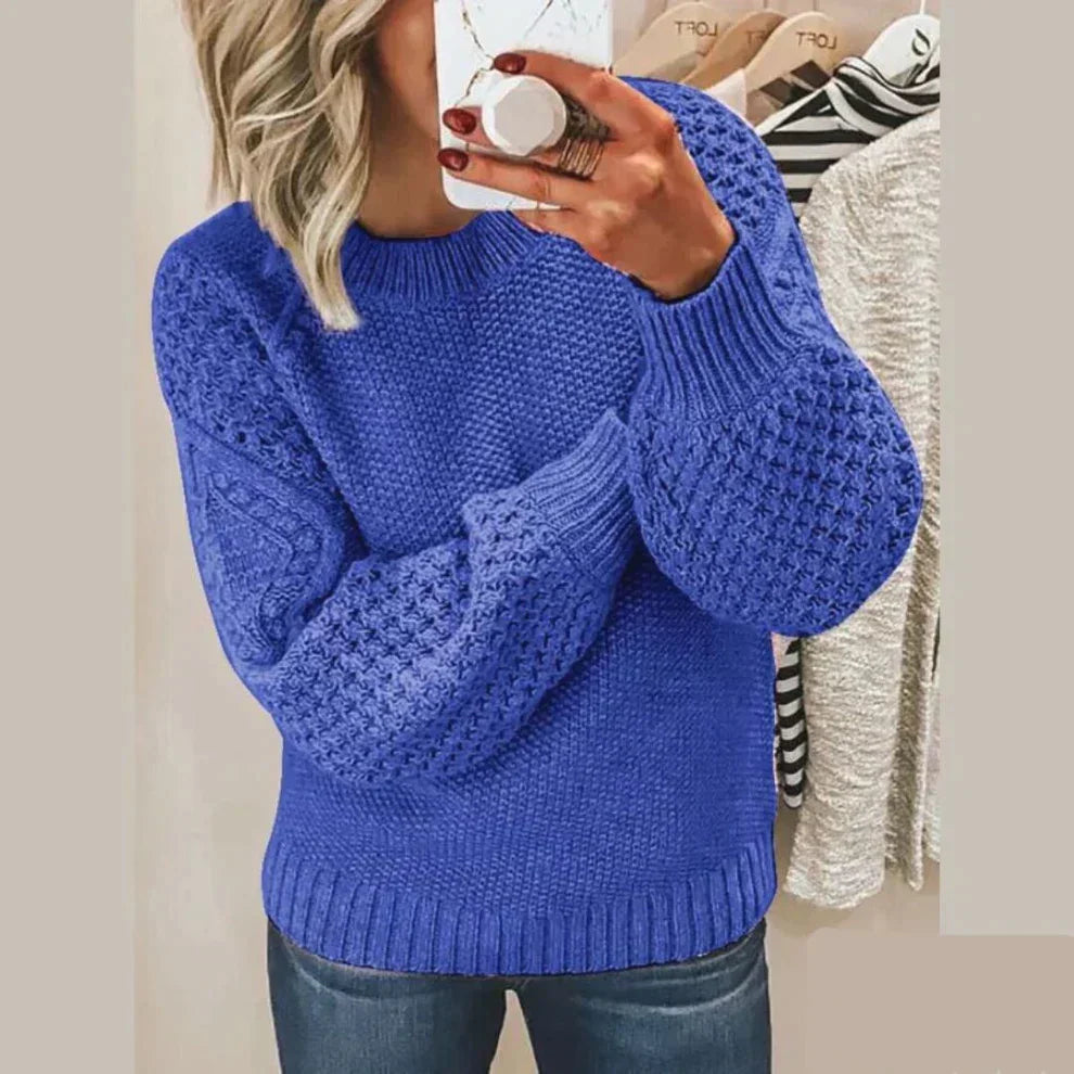 Soft Women's Classic Crew Neck Winter Sweater