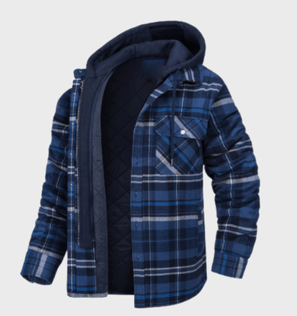 Classic Plaid - Stylish Men's Winter Coat