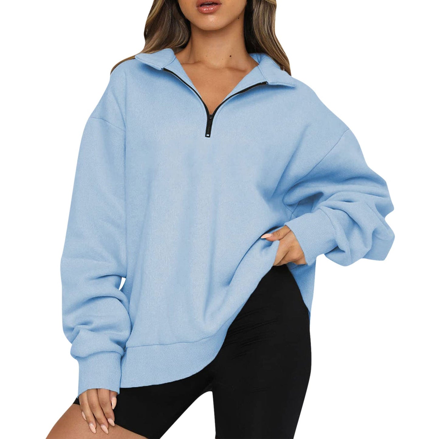 Cozy Fleece Lined Winter Sweatshirt