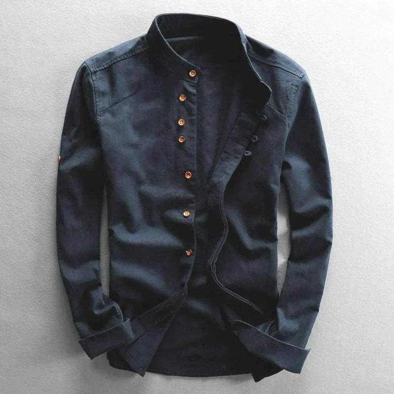 Regular Fit Mens Casual Button Shirt - OutfitLondon