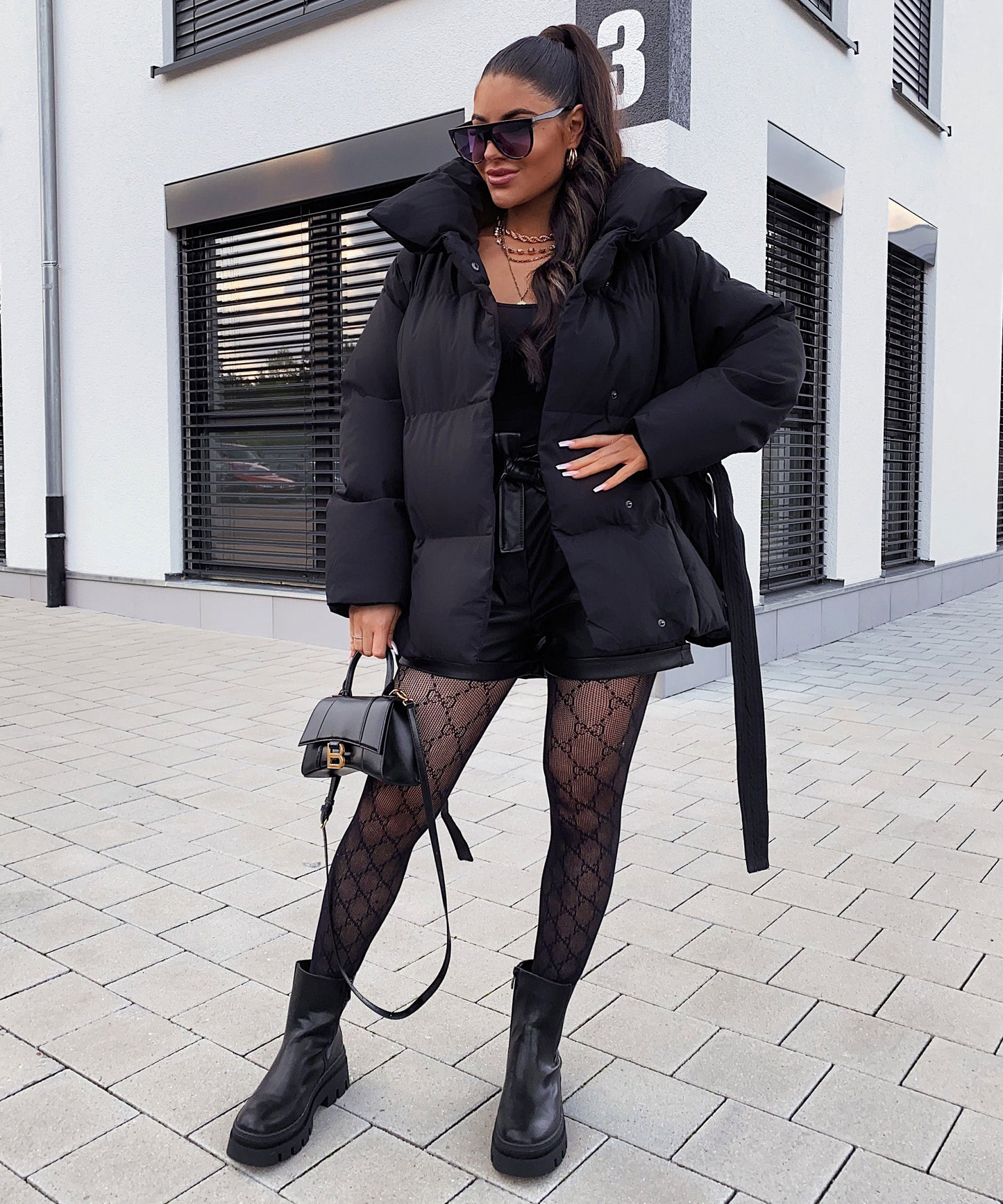 Classic Petite Leather Jacket for Ladies