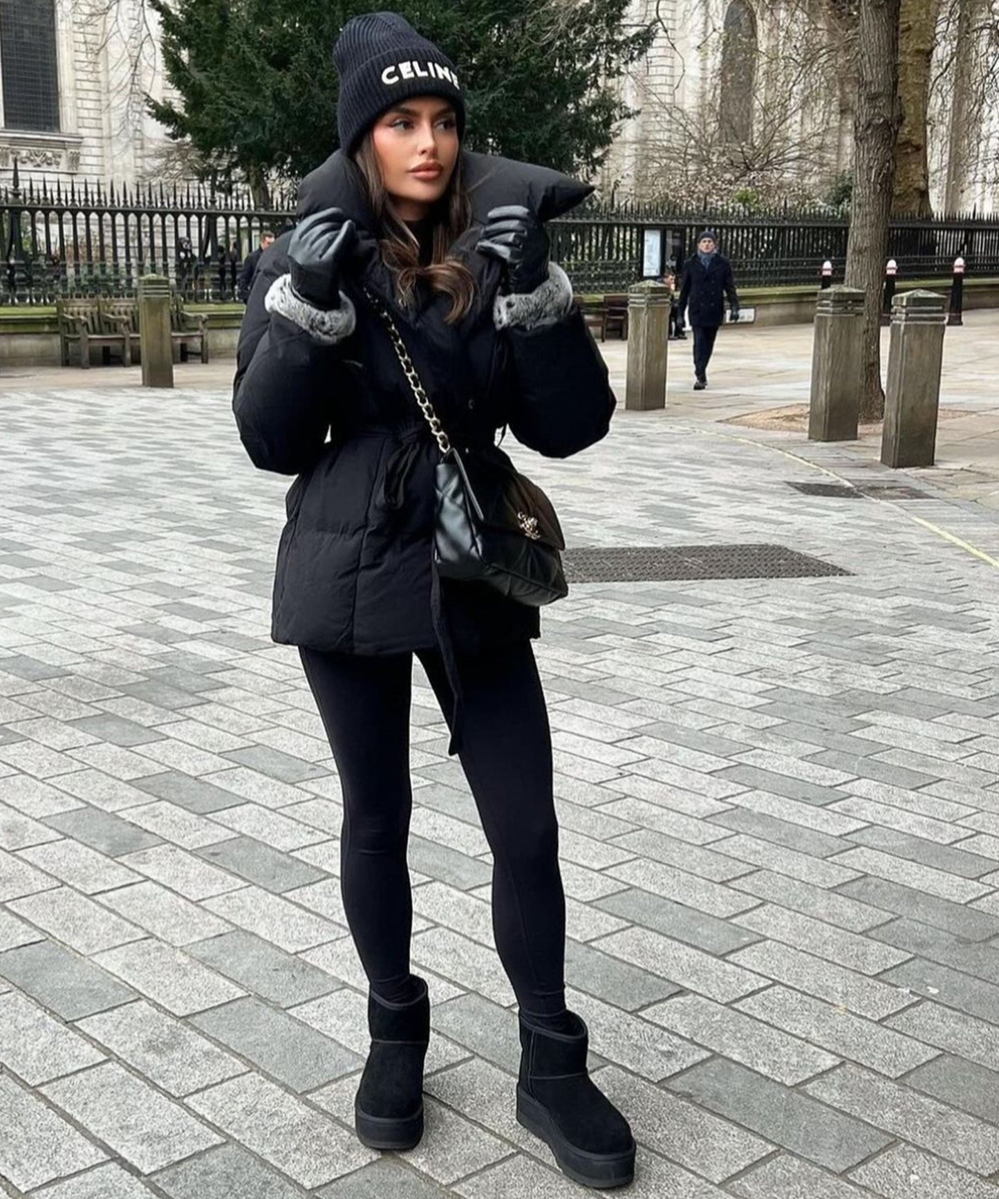 Classic Petite Leather Jacket for Ladies