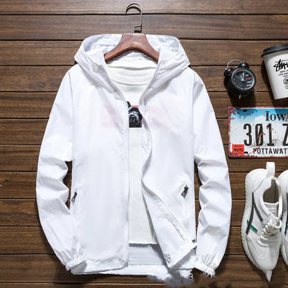 Waterproof Parka with Adjustable Hood and Windproof Shell