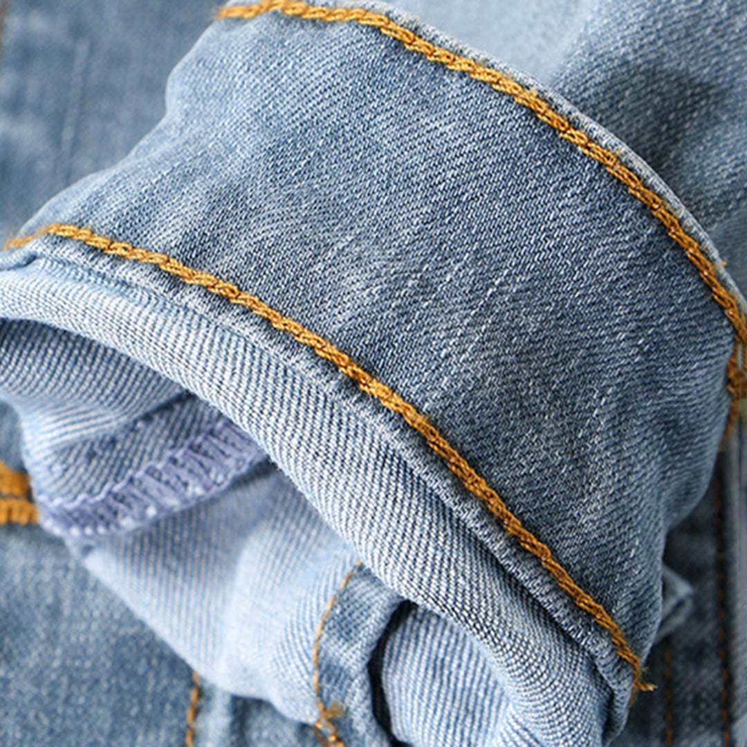 Classic Fit Button Front Denim Jacket