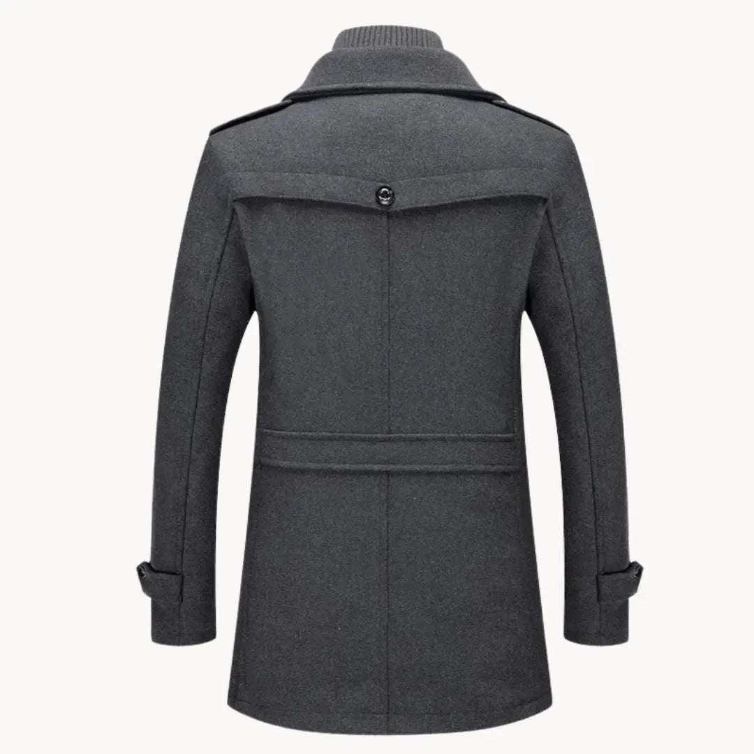 Waterproof Long Jacket with Windproof Technology