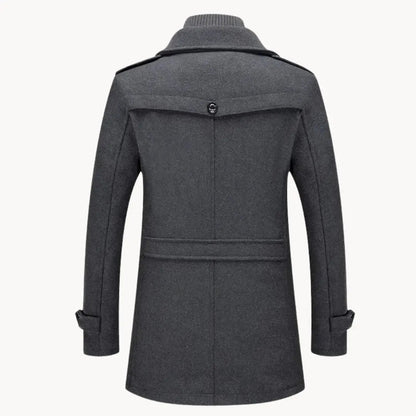 Waterproof Long Jacket with Windproof Technology