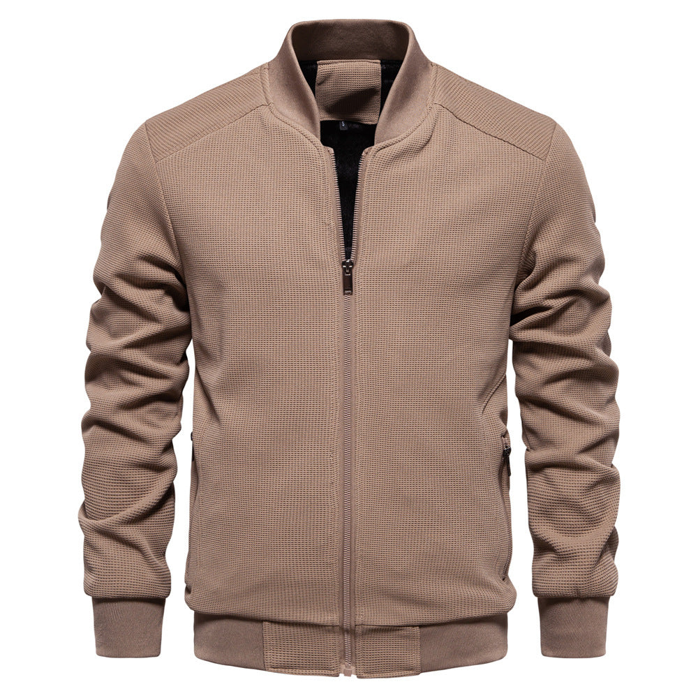 Men's Vintage Bomber Zip Jacket