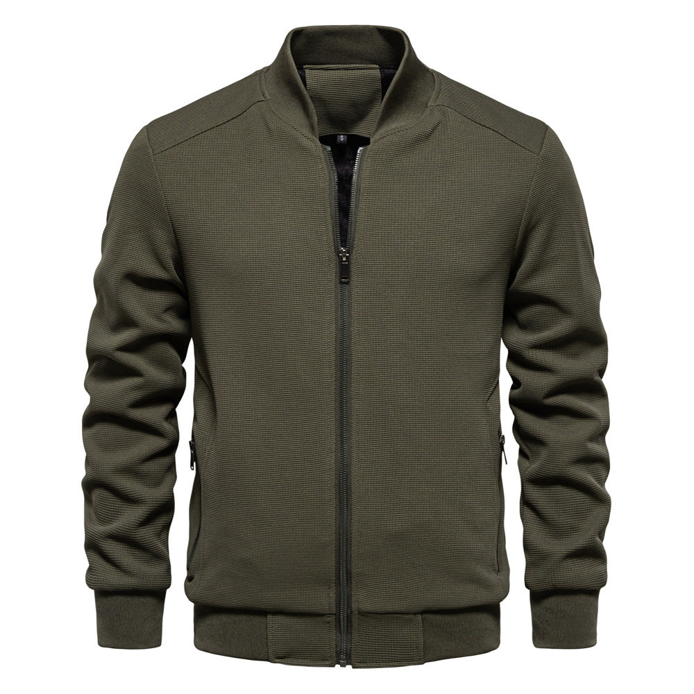 Trendy Zip Up Flight Jacket