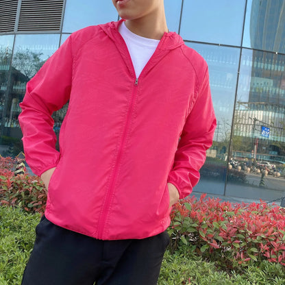 Waterproof Slim Fit Windbreaker Jacket