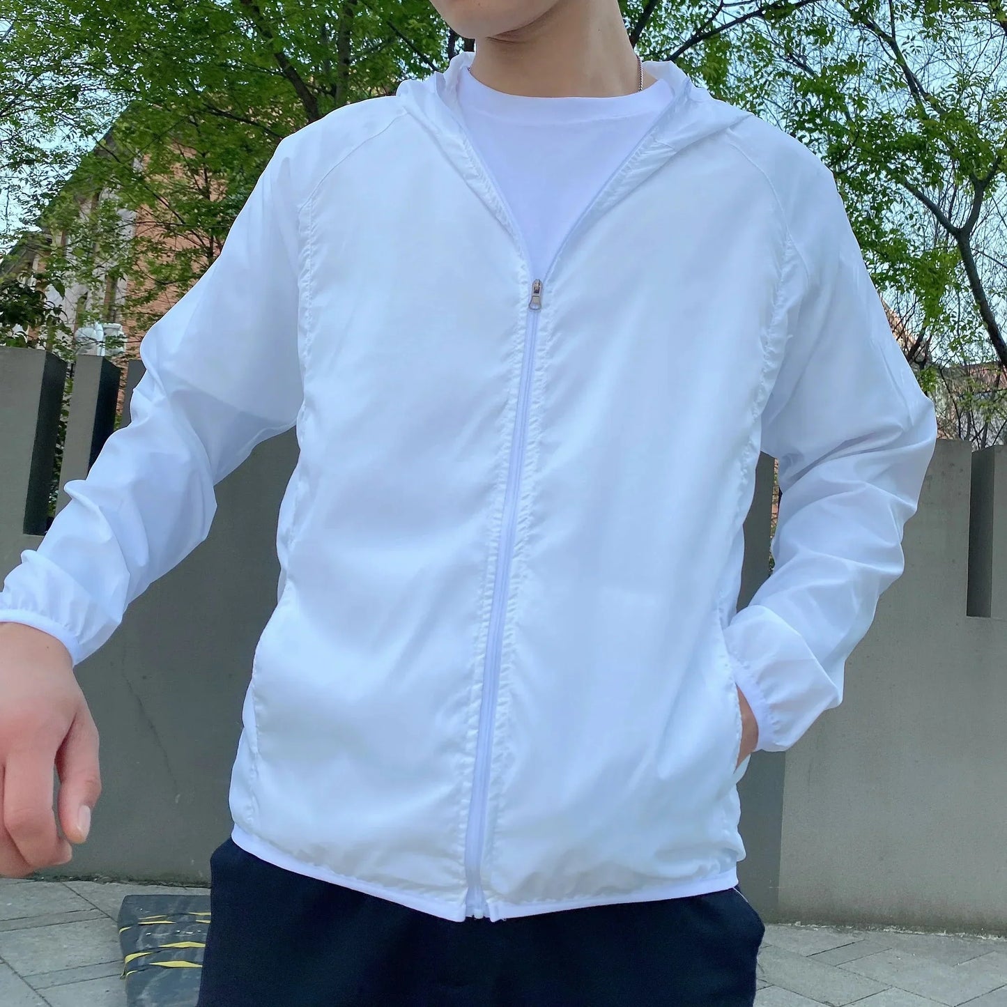 Waterproof Slim Fit Windbreaker Jacket