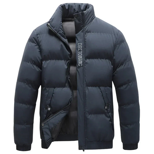 Warm Men's Padded Parka Jacket - OutfitLondon