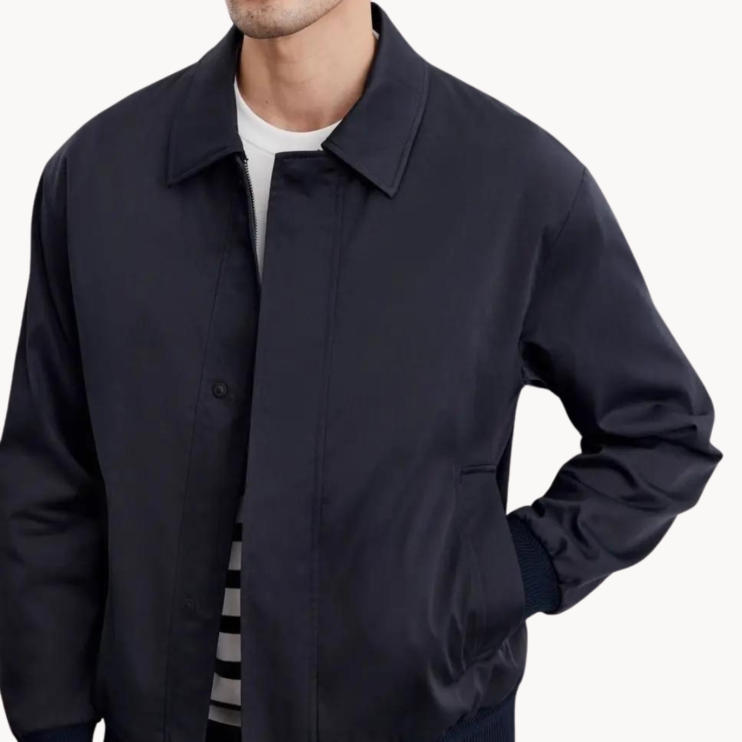 Classic Fit Cotton Blend Jacket