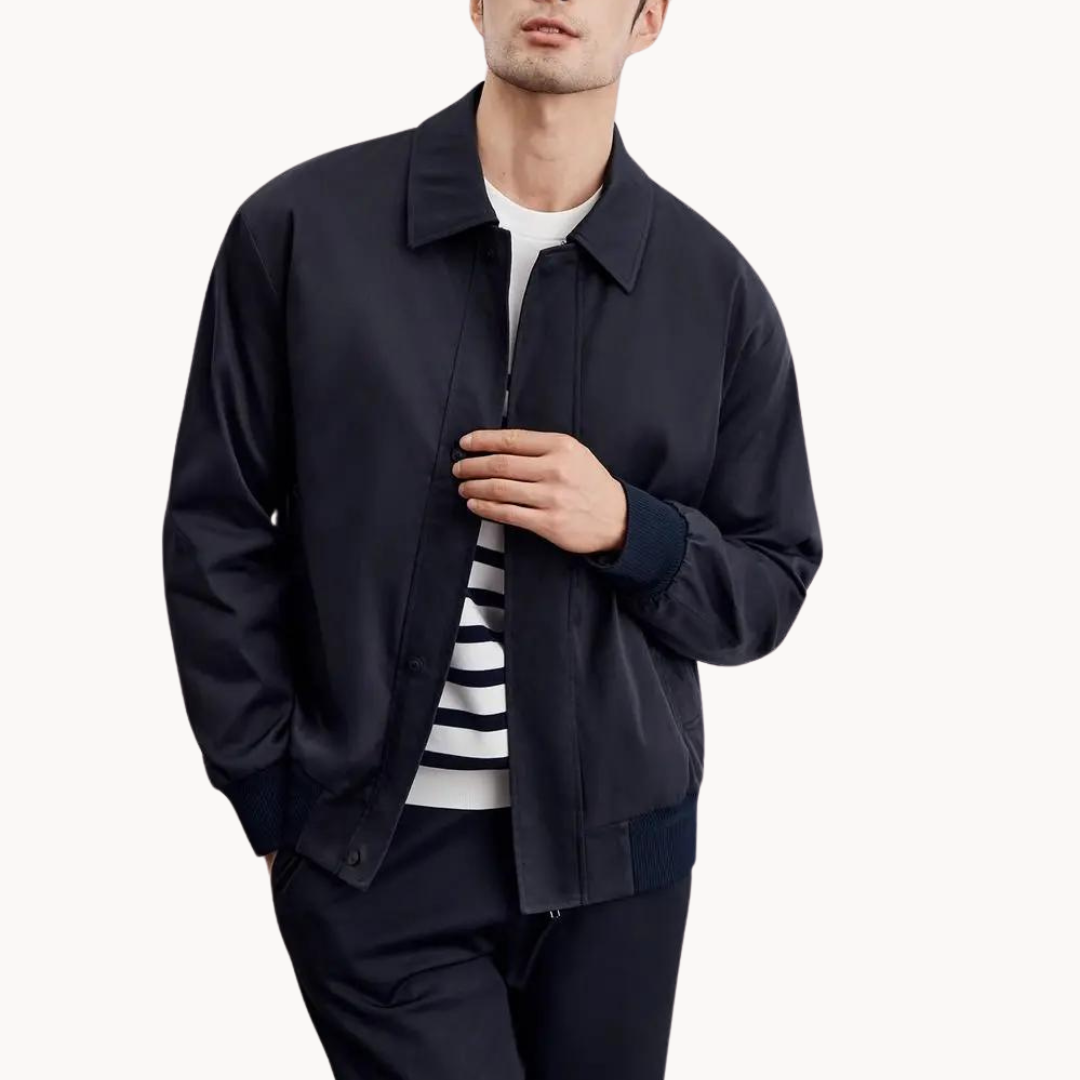 Classic Fit Cotton Blend Jacket
