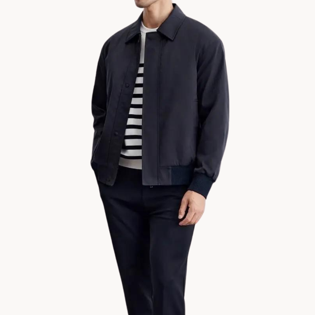 Classic Fit Cotton Blend Jacket