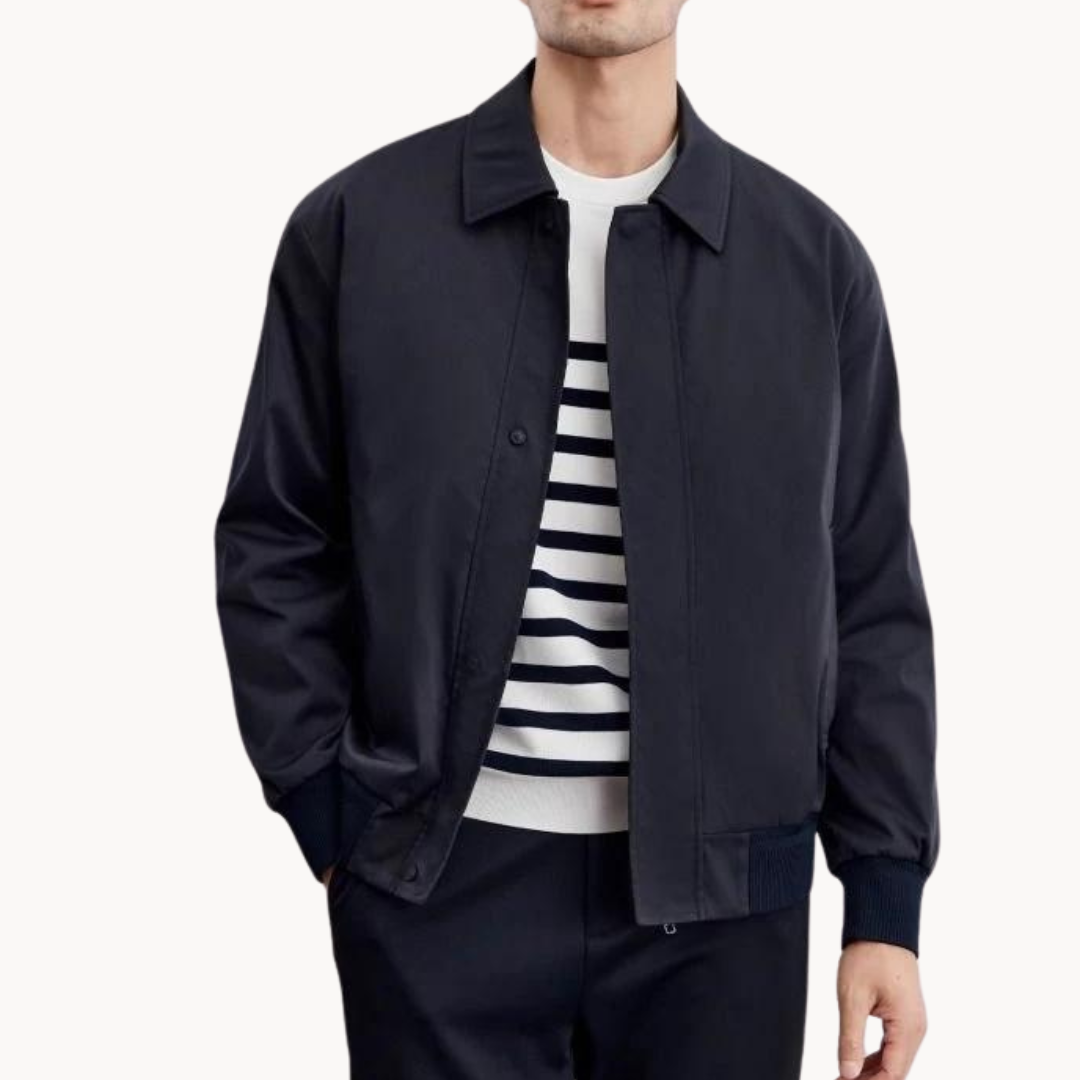 Classic Fit Cotton Blend Jacket