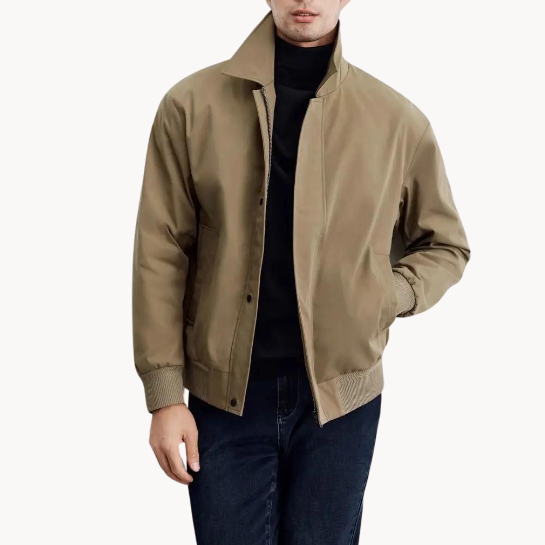 Classic Fit Cotton Blend Jacket