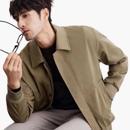 Classic Fit Cotton Blend Jacket