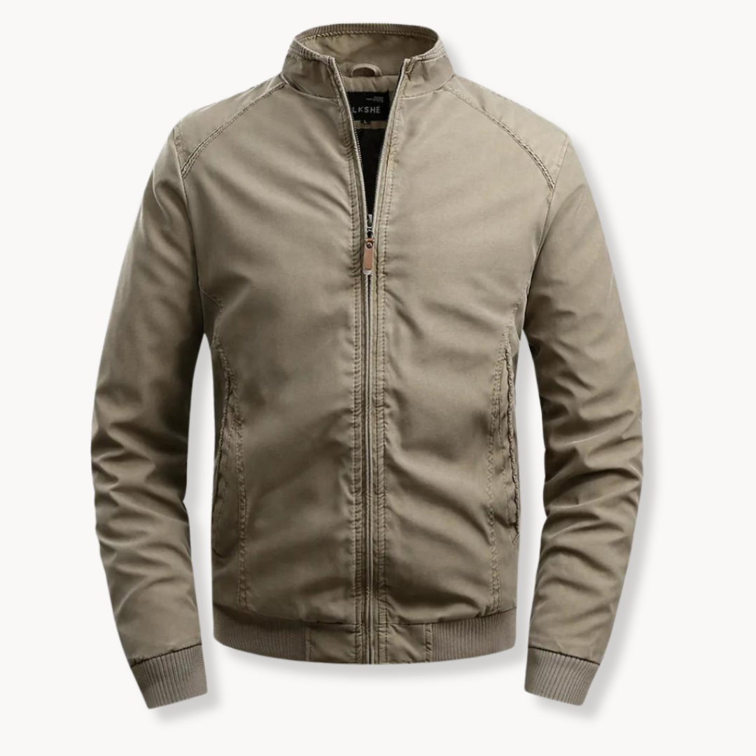 Breathable Slim Fit Full Zip Jacket