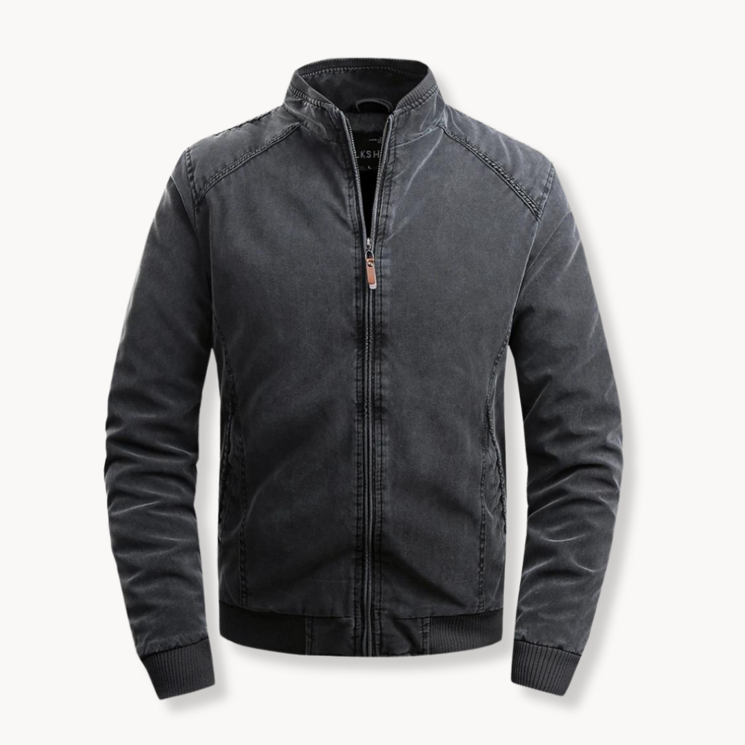 Breathable Slim Fit Full Zip Jacket