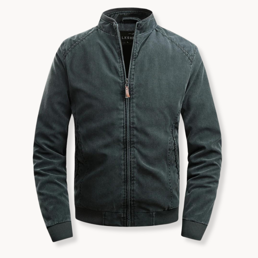 Breathable Slim Fit Full Zip Jacket
