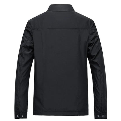 Slim Fit Lightweight Windbreaker Jacket