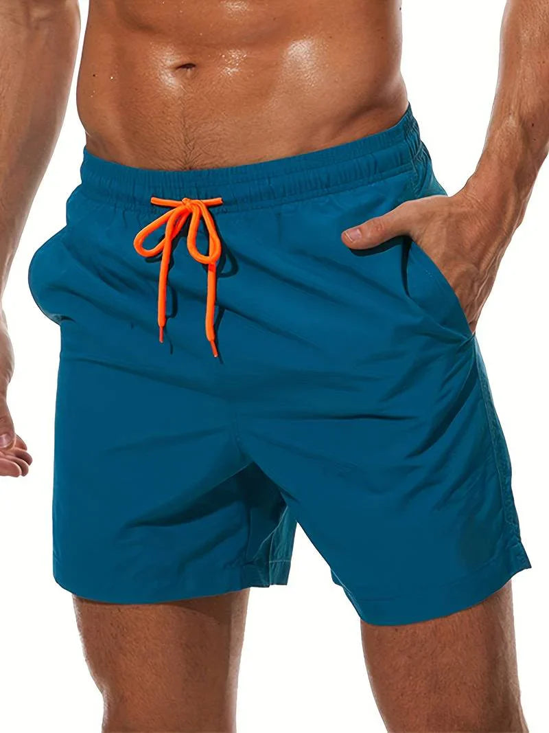 Men's Comfortable Beach Shorts with Quick Dry Mesh - OutfitLondon