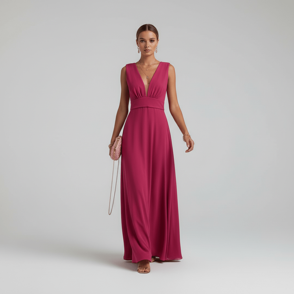 Beautiful Long Formal Evening Gown Dress