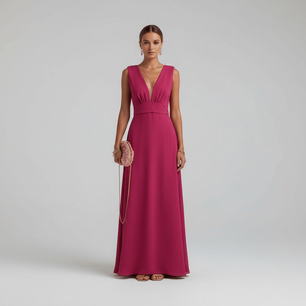 Beautiful Long Formal Evening Gown Dress