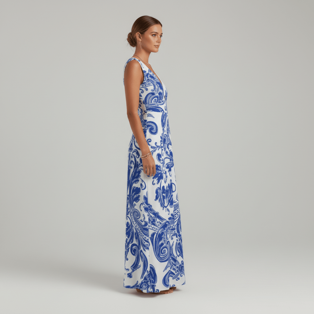 Beautiful Long Formal Evening Gown Dress