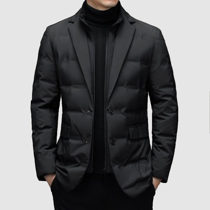 Men's Waterproof Down Parka – Insulated Winter Jacket - OutfitLondon