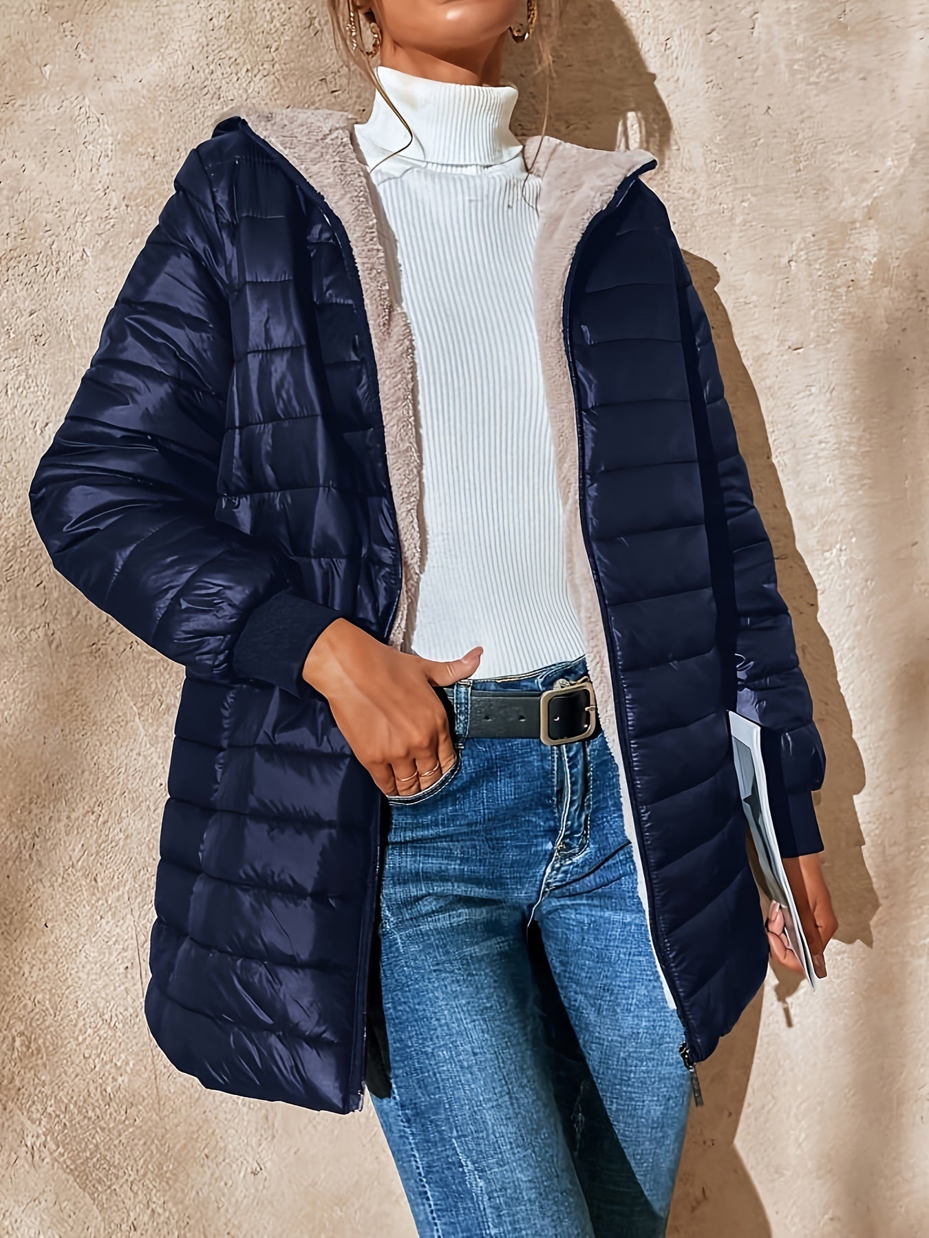 Women's Warm Long Down Puffer Coat