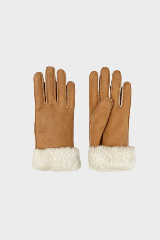 Women's Sheepskin Gloves Warm - OutfitLondon