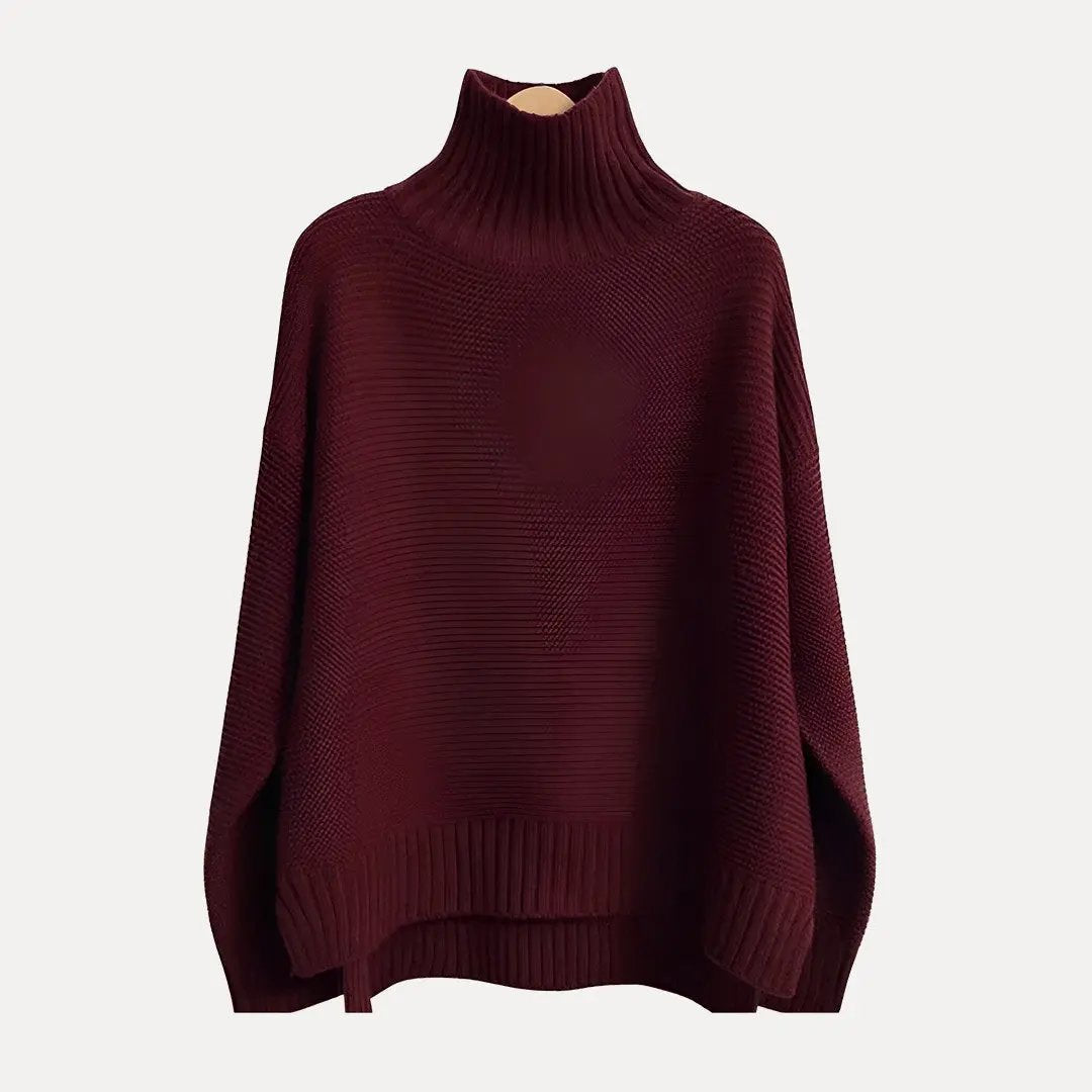 Women's Wool Turtleneck Sweater