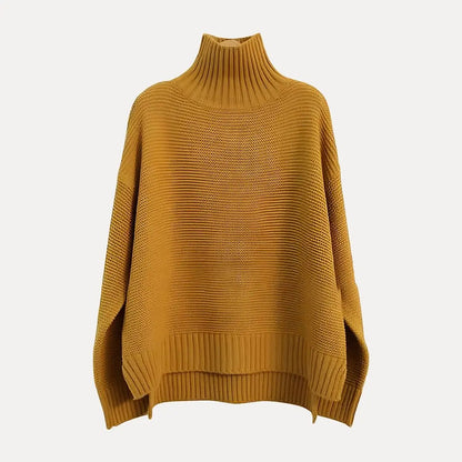 Women's Wool Turtleneck Sweater