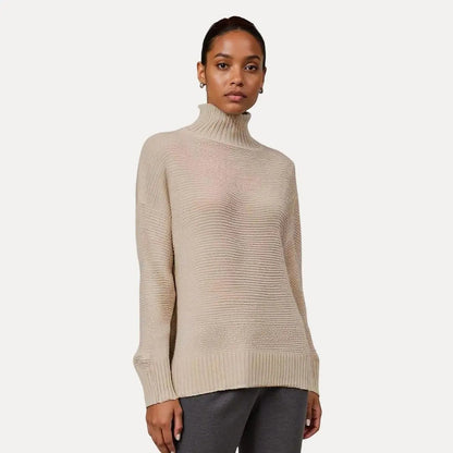 Women's Wool Turtleneck Sweater