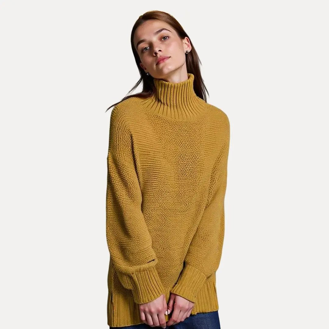 Women's Wool Turtleneck Sweater