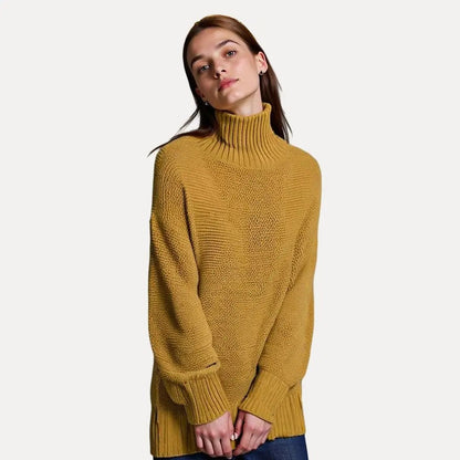 Women's Wool Turtleneck Sweater