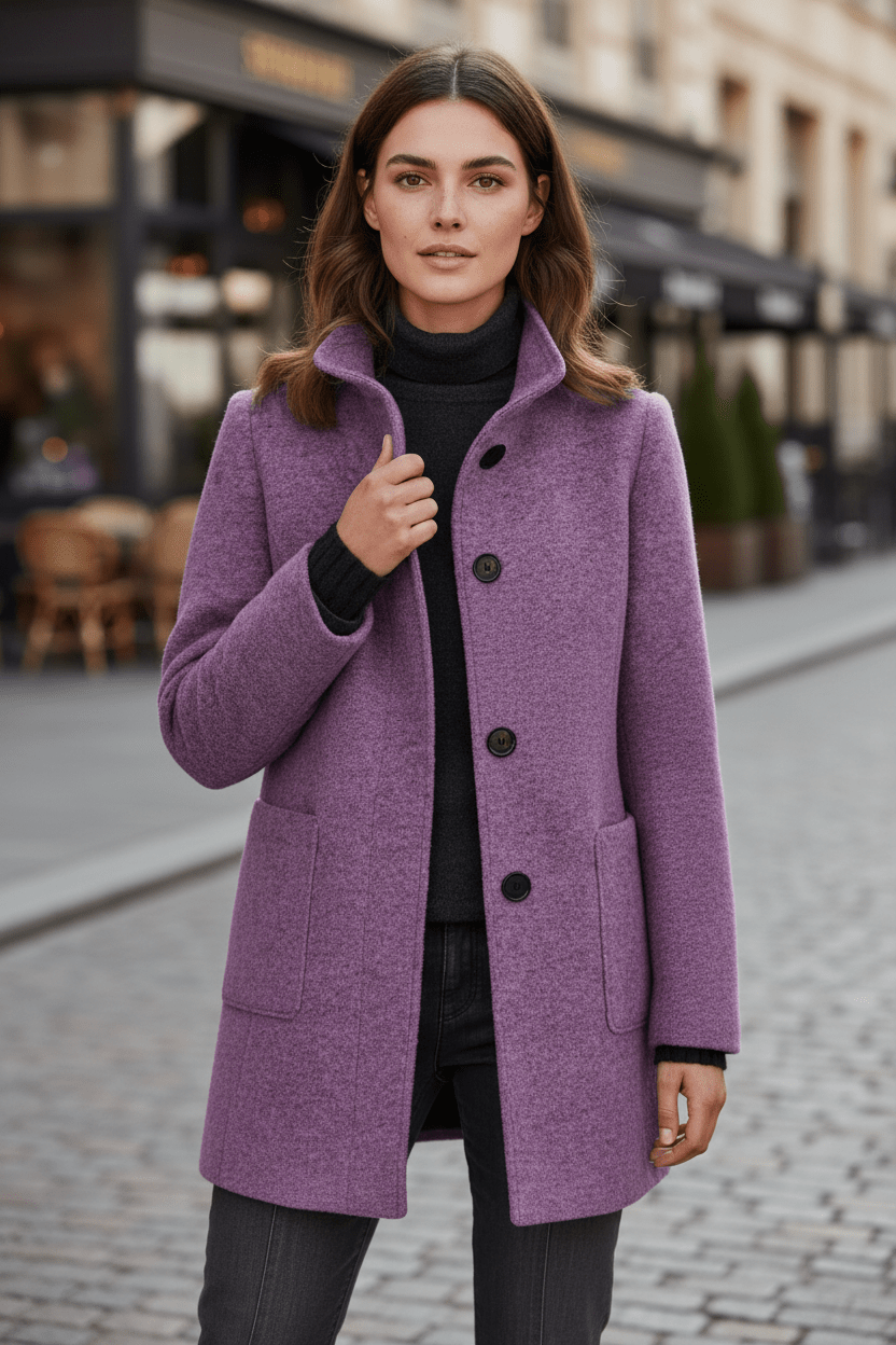 Javella Women's Wool Blend Coat