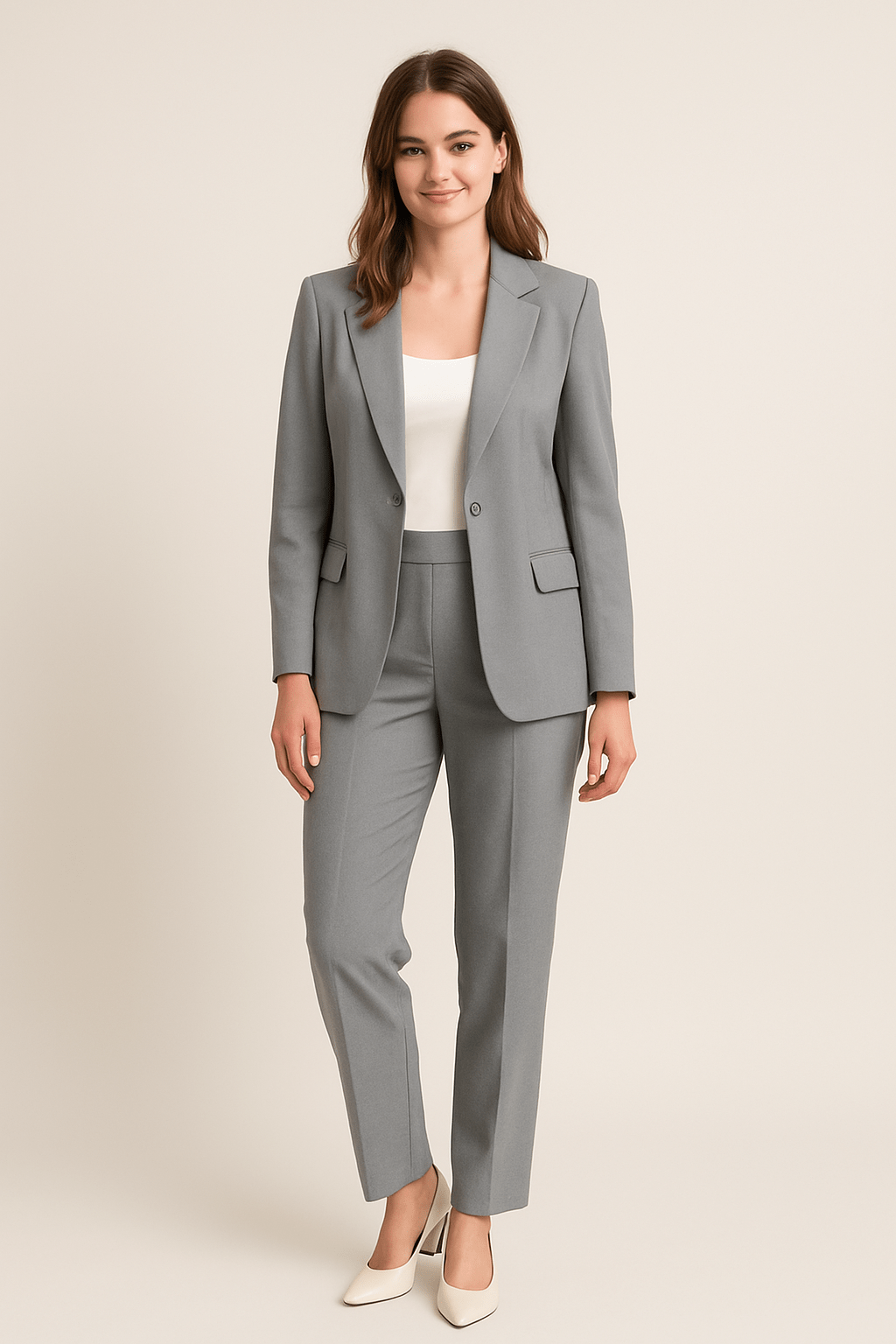Women's Two Piece Blazer Suit