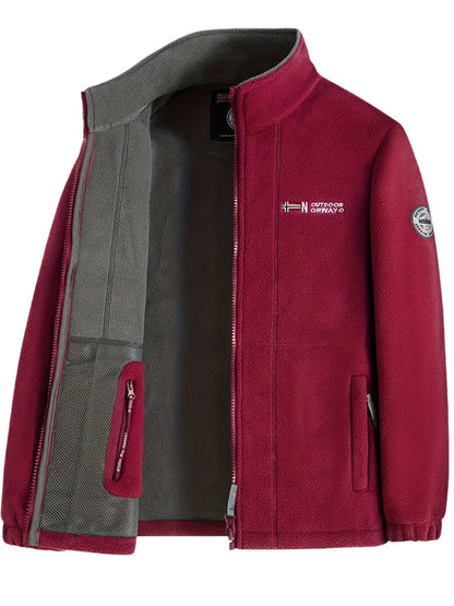 Men's Fleece Zip Jacket Outdoor Classic