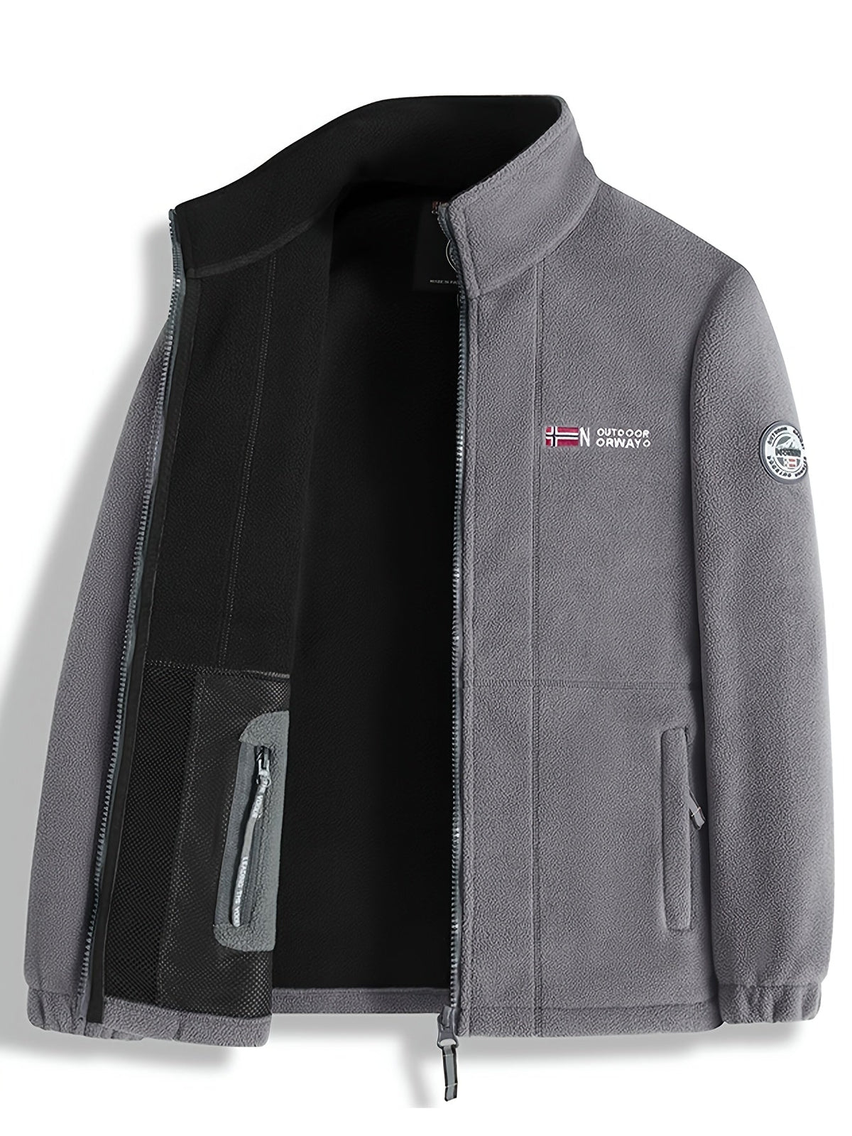 Men's Fleece Zip Jacket Outdoor Classic