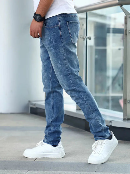 Comfortable Relaxed Fit Denim Jeans