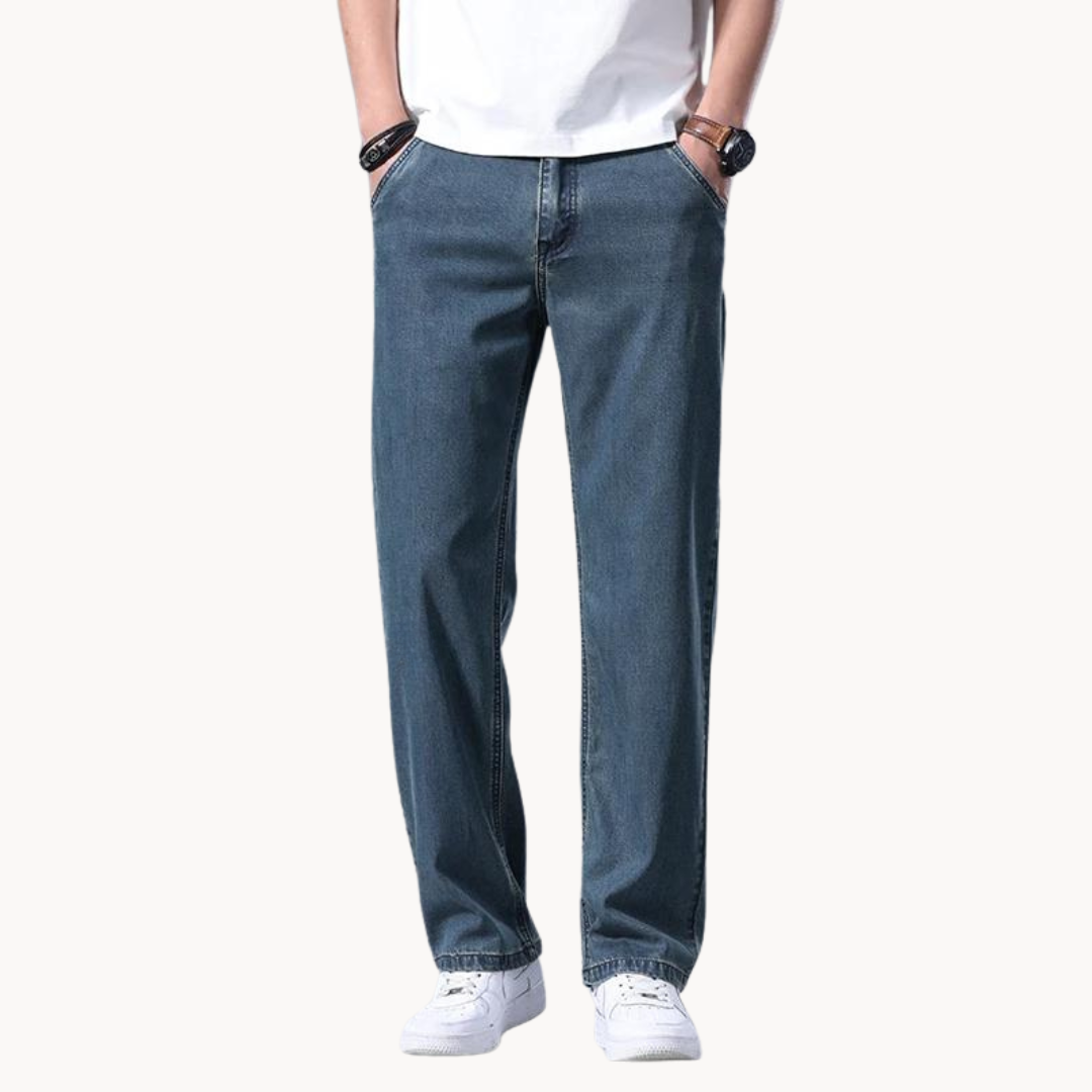 Comfortable Classic Fit Relaxed Jeans - OutfitLondon
