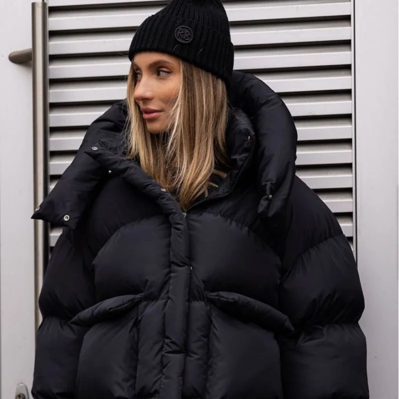 Insulated Heavyweight Down Filled Ladies Parka Jacket