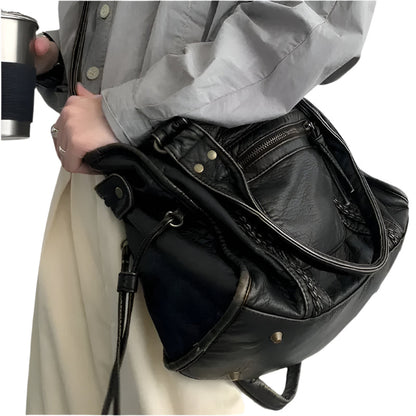 Stylish Women's Tote Bag with Multiple Pockets